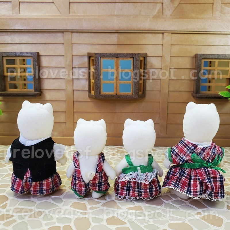Sylvanian Families 森林家族 西高地白梗犬 西莎 高地犬 絕版〈清空間放山雞〉-細節圖3