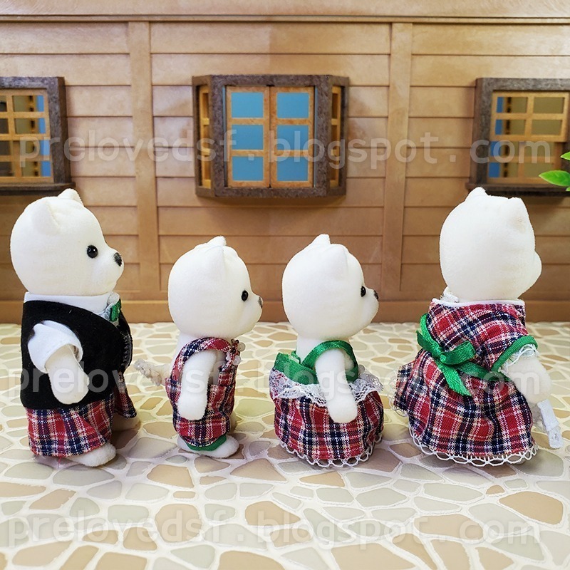 Sylvanian Families 森林家族 西高地白梗犬 西莎 高地犬 絕版〈清空間放山雞〉-細節圖4