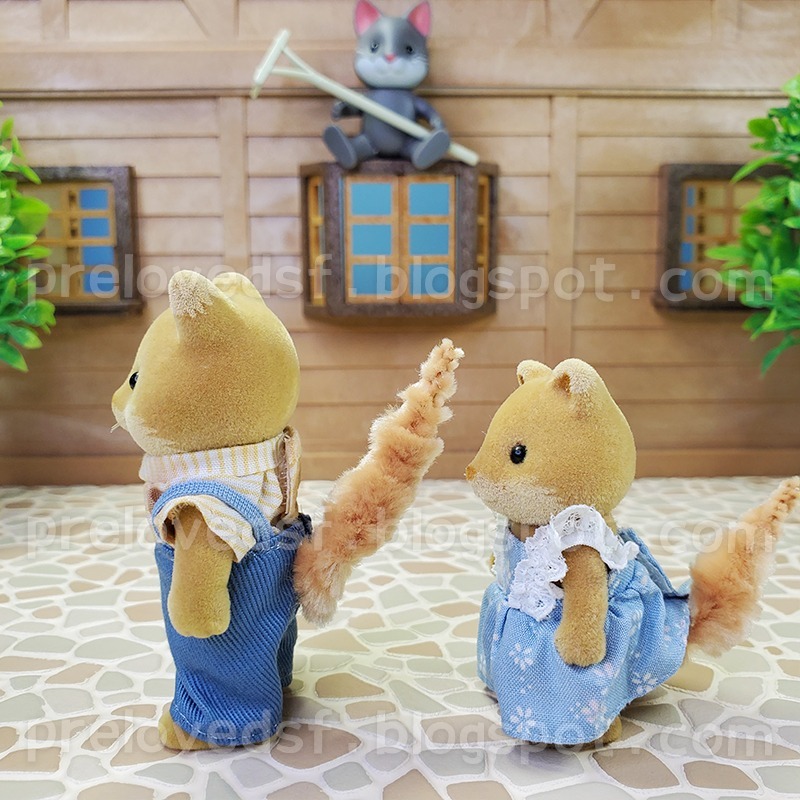 Sylvanian Families 森林家族 狐狸爸爸 狐狸女孩 日版 絕版〈清空間放山雞〉-細節圖2