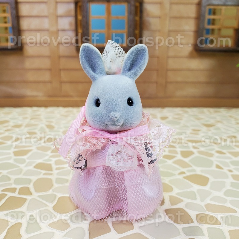 Sylvanian Families 森林家族 棕熊花童 灰兔伴娘 單售區 英版 絕版〈清空間放山雞〉-細節圖6