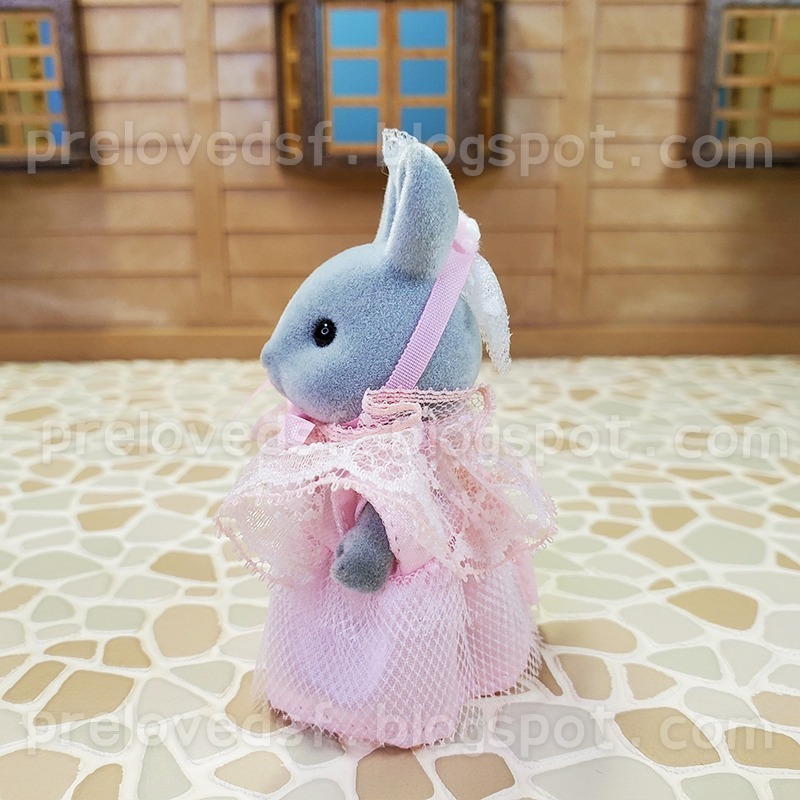 Sylvanian Families 森林家族 棕熊花童 灰兔伴娘 單售區 英版 絕版〈清空間放山雞〉-細節圖7