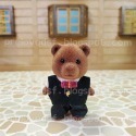 Sylvanian Families 森林家族 棕熊花童 灰兔伴娘 單售區 英版 絕版〈清空間放山雞〉-規格圖9