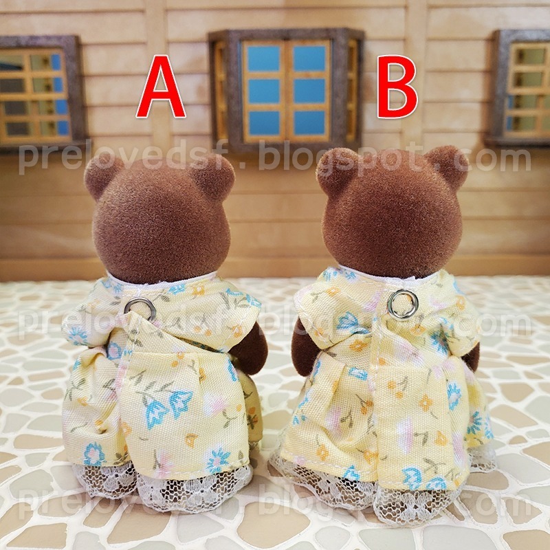 Sylvanian Families 森林家族 棕熊姊姊 單售 絕版〈清空間放山雞〉-細節圖3