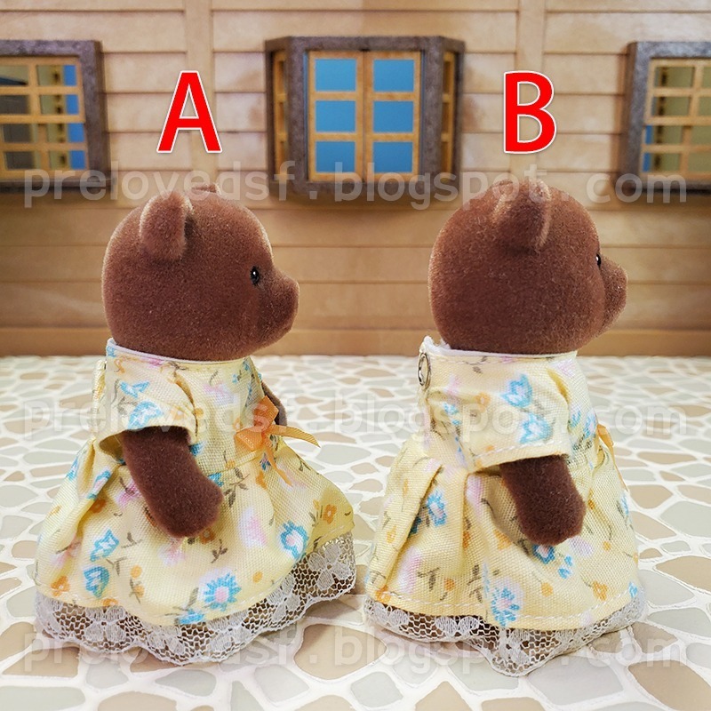 Sylvanian Families 森林家族 棕熊姊姊 單售 絕版〈清空間放山雞〉-細節圖4