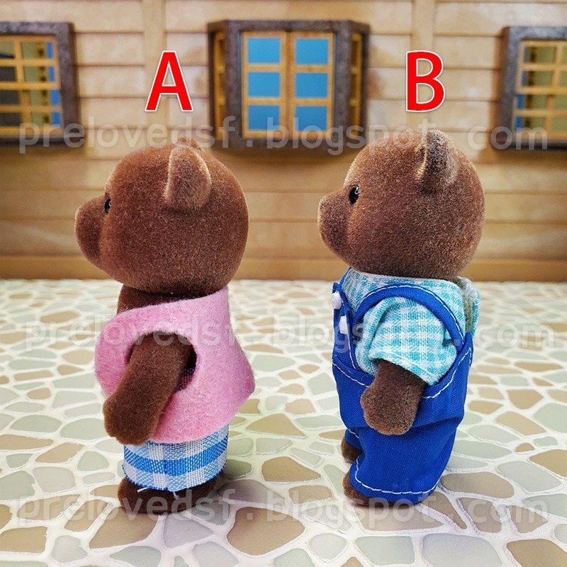 Sylvanian Families 森林家族 棕熊哥哥 單售 絕版〈清空間放山雞〉-細節圖2