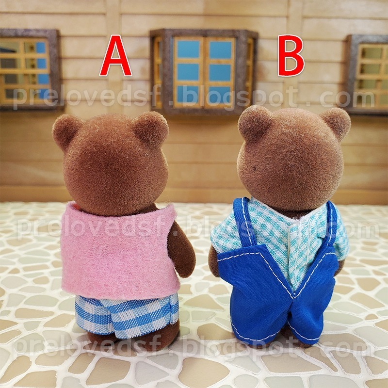 Sylvanian Families 森林家族 棕熊哥哥 單售 絕版〈清空間放山雞〉-細節圖3