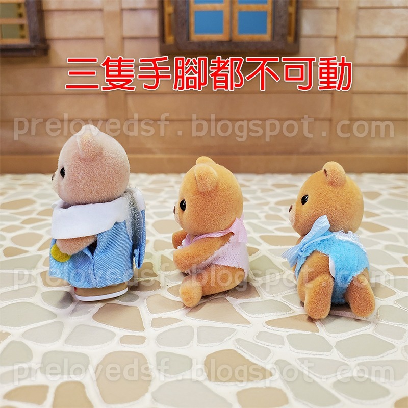 Sylvanian Families 森林家族 果醬熊雙胞胎 幼稚園小熊〈清空間放山雞〉-細節圖3