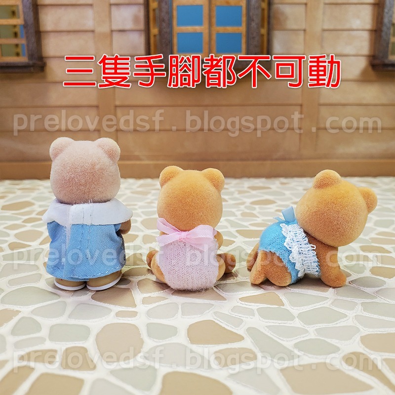 Sylvanian Families 森林家族 果醬熊雙胞胎 幼稚園小熊〈清空間放山雞〉-細節圖4