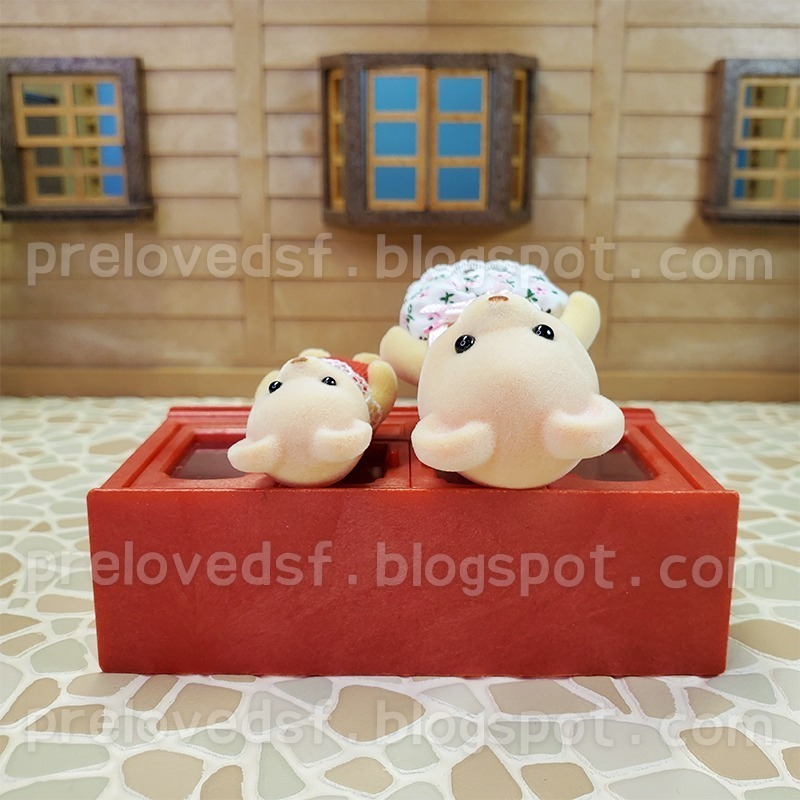 Sylvanian Families 森林家族 熊女孩 熊寶寶 紅色櫃子 絕版〈清空間放山雞〉-細節圖5