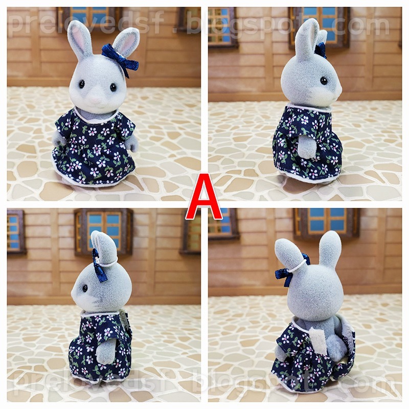 Sylvanian Families 森林家族 棉尾兔 姊姊 2006 歐版 絕版〈清空間放山雞〉-細節圖7