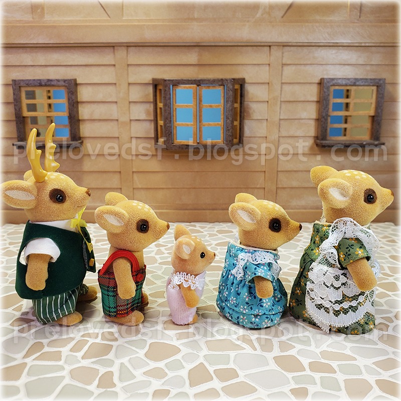 Sylvanian Families 森林家族 馴鹿家族 英版 絕版〈清空間放山雞〉-細節圖4