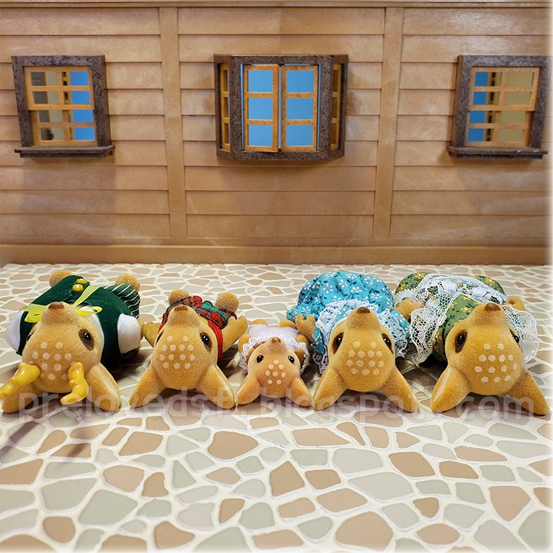 Sylvanian Families 森林家族 馴鹿家族 英版 絕版〈清空間放山雞〉-細節圖6