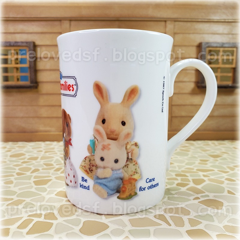 Sylvanian Families Original 森林家族 馬克杯 英版 絕版〈清空間放山雞〉-細節圖4