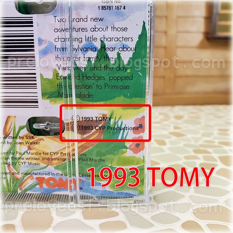 Sylvanian Families 森林家族 絕版卡帶 TOMY 1993〈清空間放山雞〉-細節圖8