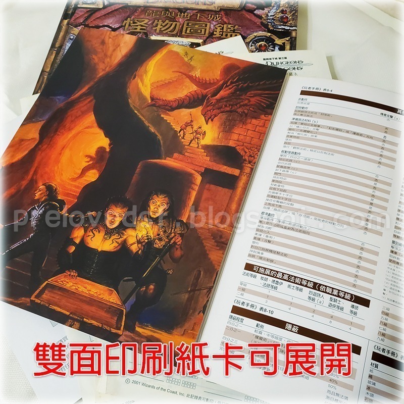 龍與地下城 怪物圖鑑 D&D 2002初版一刷 繁體中文 絕版〈清空間放山雞〉-細節圖8