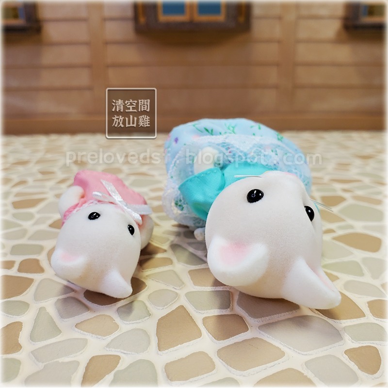 Sylvanian Families 森林家族 牛奶貓 絲綢貓 貓女孩與寶寶 2014日版禮盒組拆出〈清空間放山雞〉-細節圖6