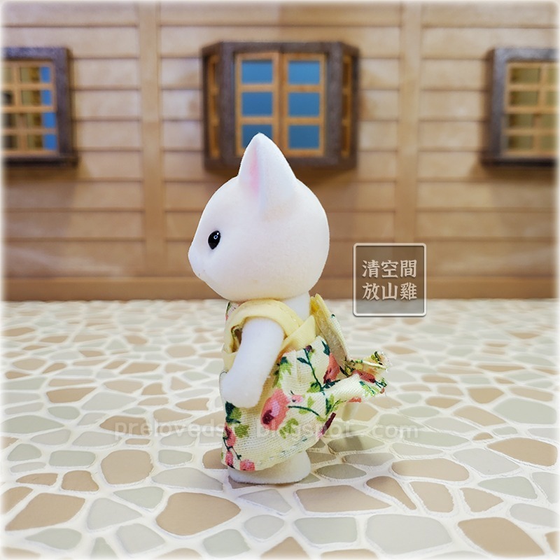 Sylvanian Families 森林家族 牛奶貓 絲綢貓 貓女孩〈清空間放山雞〉-細節圖2