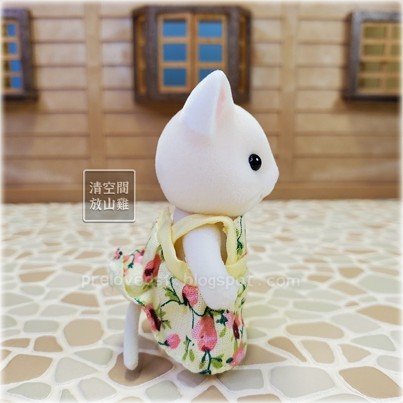 Sylvanian Families 森林家族 牛奶貓 絲綢貓 貓女孩〈清空間放山雞〉-細節圖4