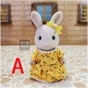 Sylvanian Families 森林家族 牛奶兔 女孩 2006 歐版 絕版〈清空間放山雞〉-規格圖9