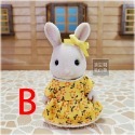 Sylvanian Families 森林家族 牛奶兔 女孩 2006 歐版 絕版〈清空間放山雞〉-規格圖9