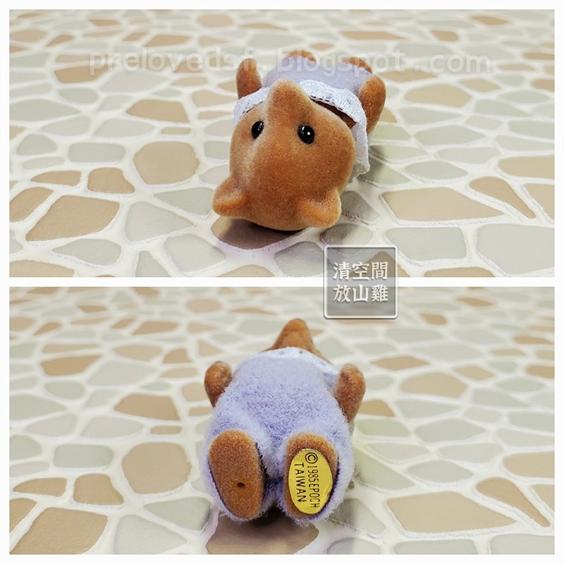 Sylvanian Families 森林家族 狐狸家族 初代狐狸 1980年代 絕版〈清空間放山雞〉-細節圖9