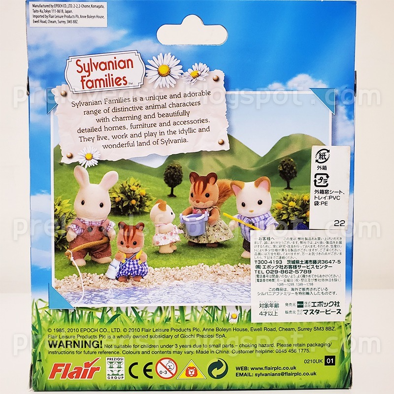 Sylvanian Families 森林家族 護理人員與病患組 兔子 熊熊 英版 絕版〈清空間放山雞〉-細節圖2