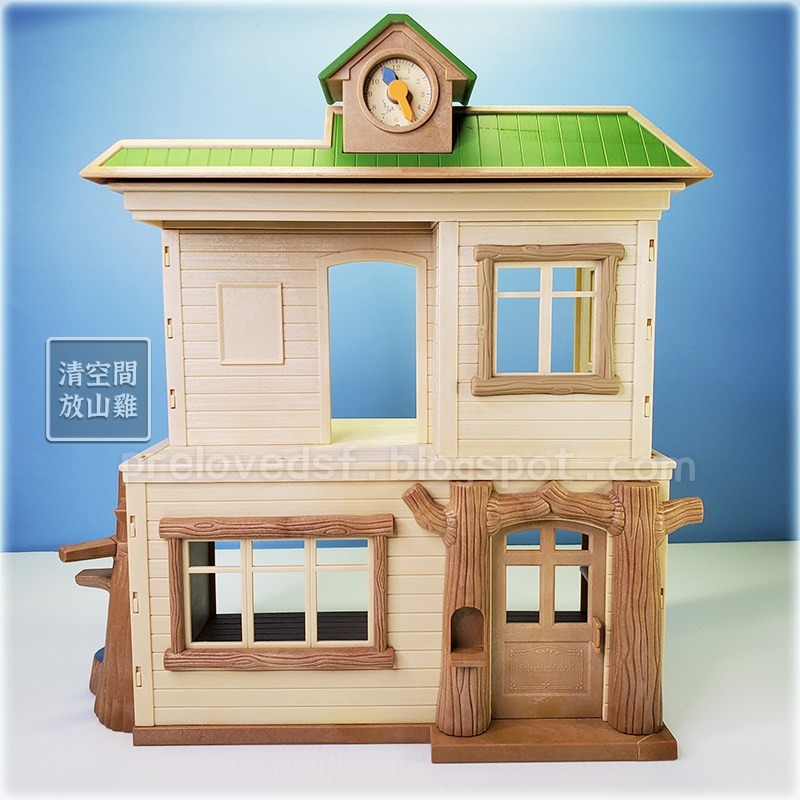 Sylvanian Families 森林家族 雙層學校 St. John＇s School 英版絕版〈清空間放山雞〉-細節圖2