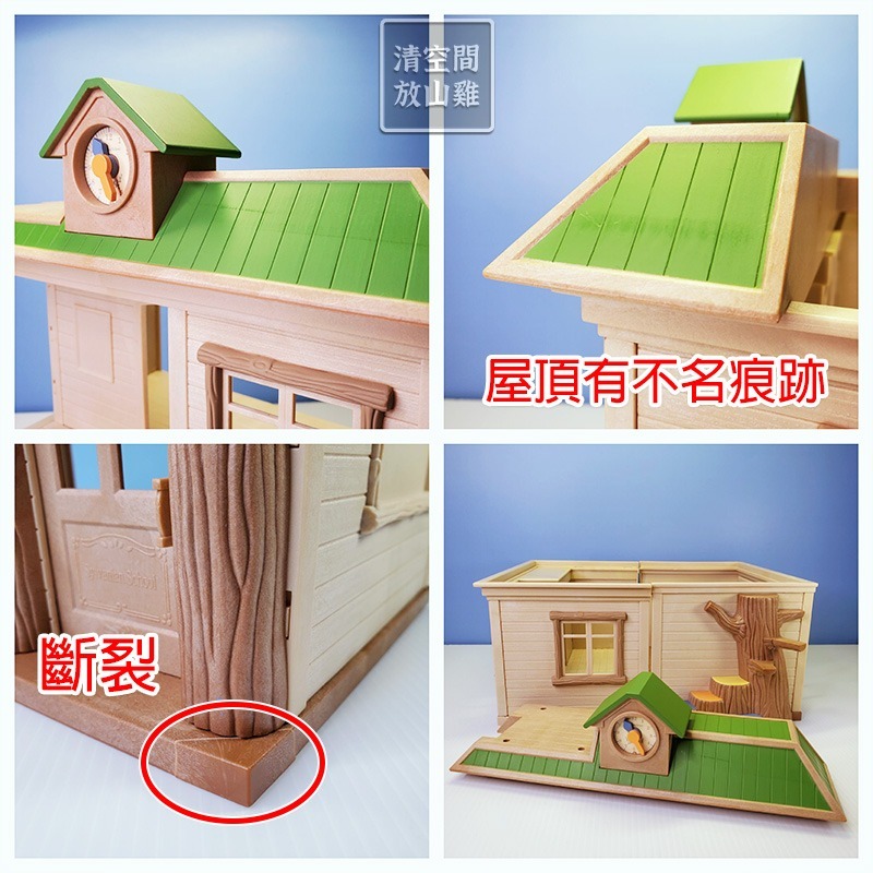 Sylvanian Families 森林家族 雙層學校 St. John＇s School 英版絕版〈清空間放山雞〉-細節圖6