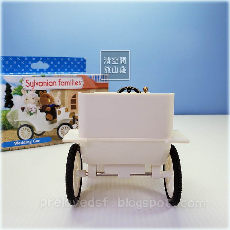 Sylvanian Families 森林家族 英版 老爺車 古董車 結婚禮車 絕版〈清空間放山雞〉-細節圖4