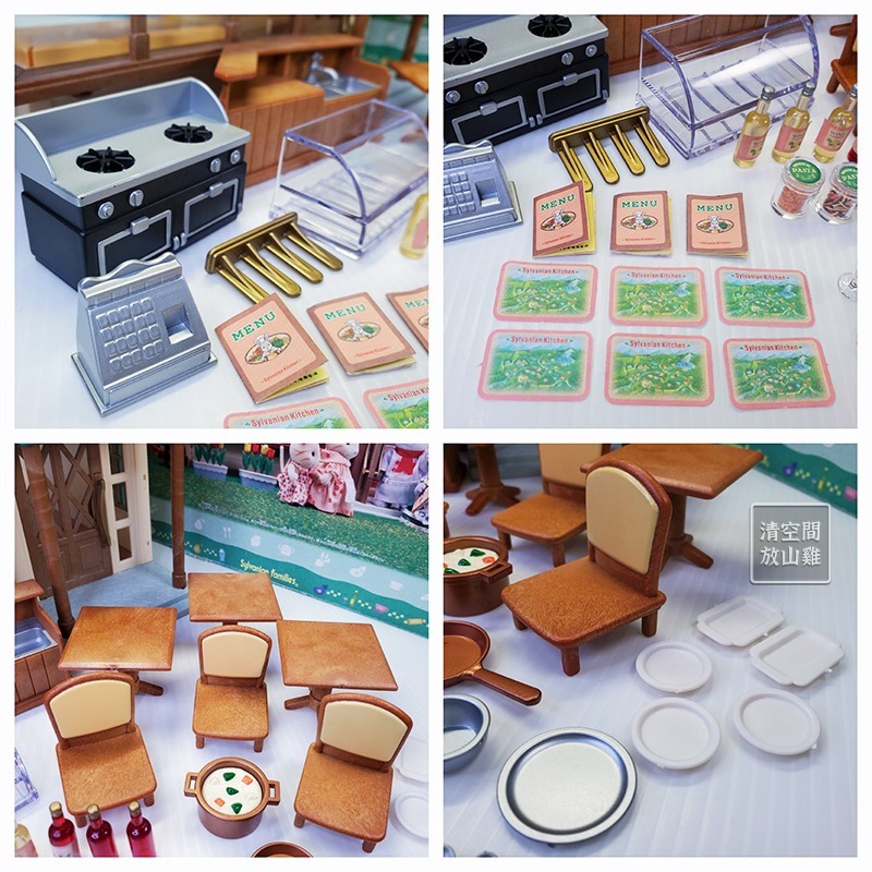 Sylvanian Families 森林家族 綠餐廳 森之廚房系列 日版 絕版〈清空間放山雞〉-細節圖7