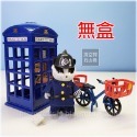 Sylvanian Families 森林家族 獾警長 警察電話亭 腳踏車 英版 絕版〈清空間放山雞〉-規格圖10