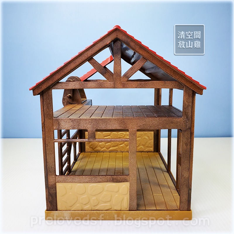 Sylvanian Families 森林家族 馬廄 穀倉 英版 絕版〈清空間放山雞〉-細節圖4