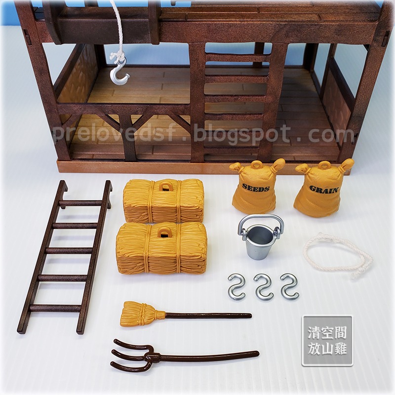 Sylvanian Families 森林家族 馬廄 穀倉 英版 絕版〈清空間放山雞〉-細節圖7