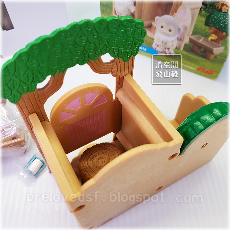 Sylvanian Families 森林家族 學校廁所 大樹廁所 英版 絕版〈清空間放山雞〉-細節圖3