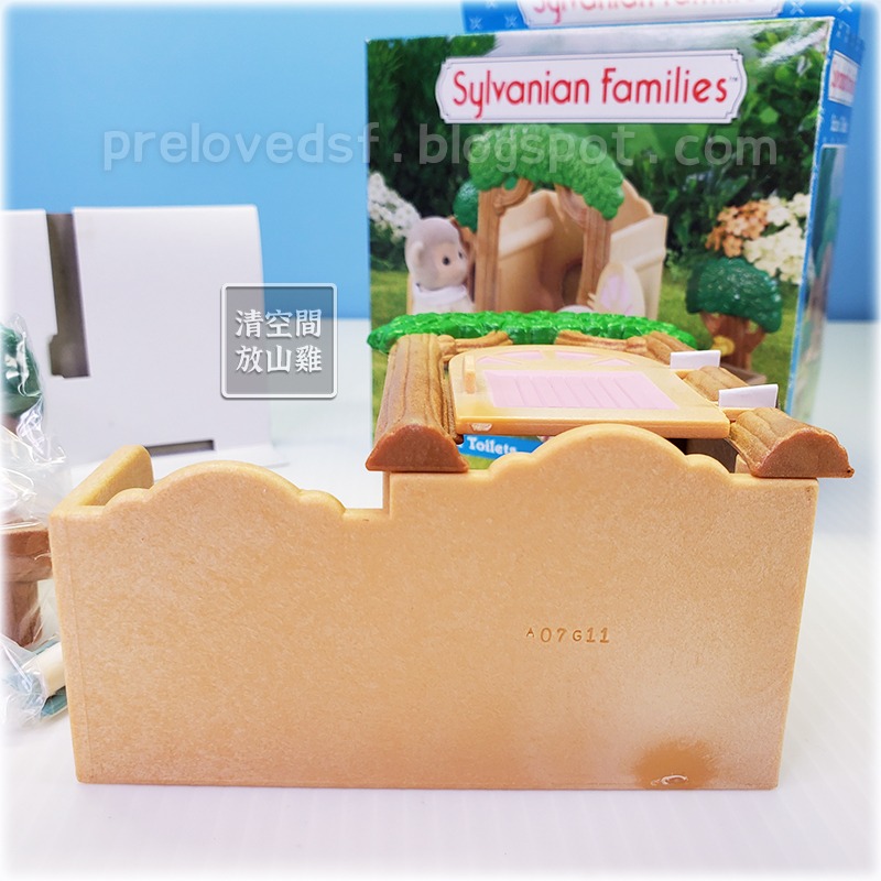 Sylvanian Families 森林家族 學校廁所 大樹廁所 英版 絕版〈清空間放山雞〉-細節圖4