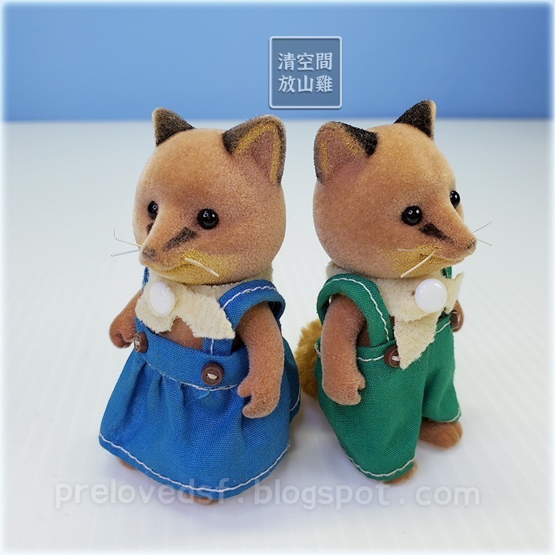 Sylvanian Families 森林家族 狐狸露營組 帳篷 營火 TOMY 絕版〈清空間放山雞〉-細節圖5