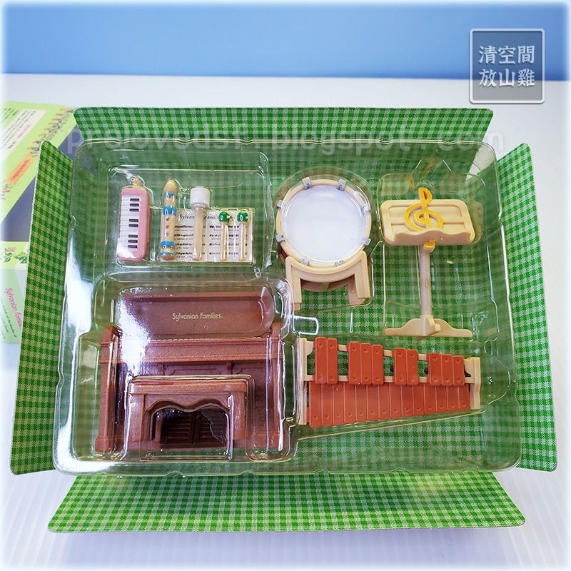 Sylvanian Families 森林家族 音樂教室 樂器組 學校系列 日版 絕版〈清空間放山雞〉-細節圖4