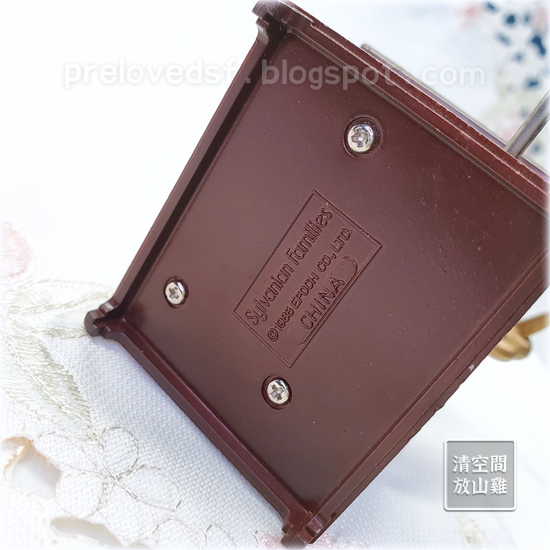 Sylvanian Families 森林家族 留聲機 音樂盒 1988 絕版〈清空間放山雞〉-細節圖7