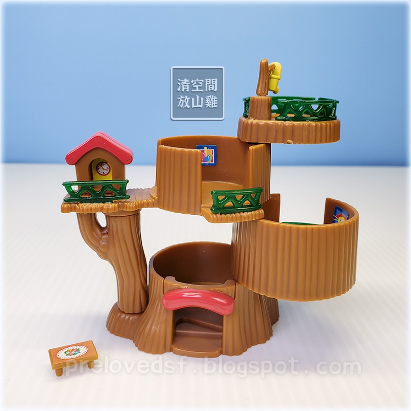 Sylvanian Families 森林家族 迷你版 樹屋爺爺 稀有異色 絕版〈清空間放山雞〉-細節圖2