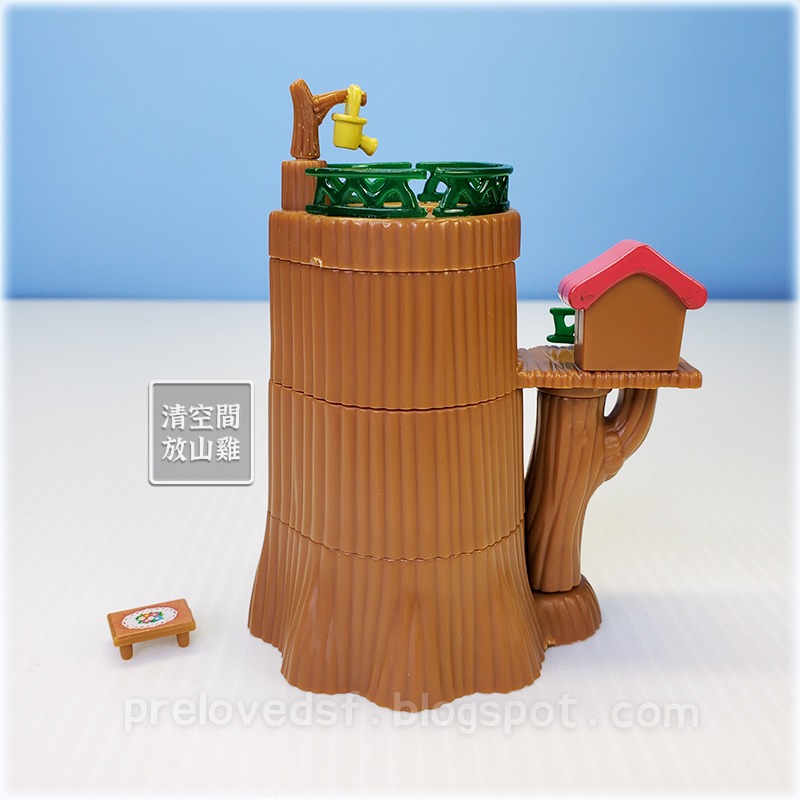 Sylvanian Families 森林家族 迷你版 樹屋爺爺 稀有異色 絕版〈清空間放山雞〉-細節圖4
