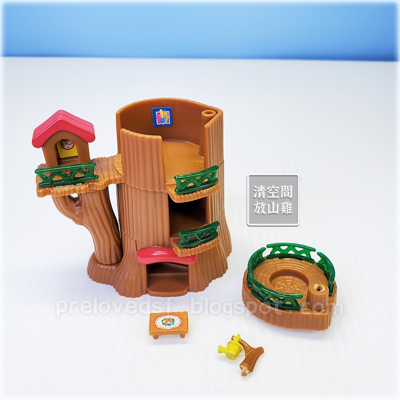 Sylvanian Families 森林家族 迷你版 樹屋爺爺 稀有異色 絕版〈清空間放山雞〉-細節圖7