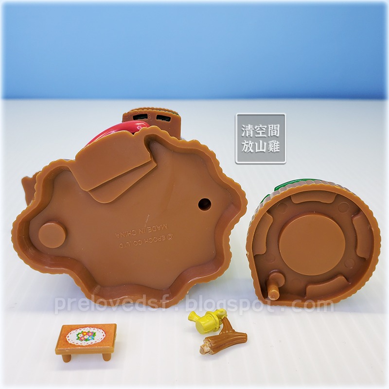 Sylvanian Families 森林家族 迷你版 樹屋爺爺 稀有異色 絕版〈清空間放山雞〉-細節圖8