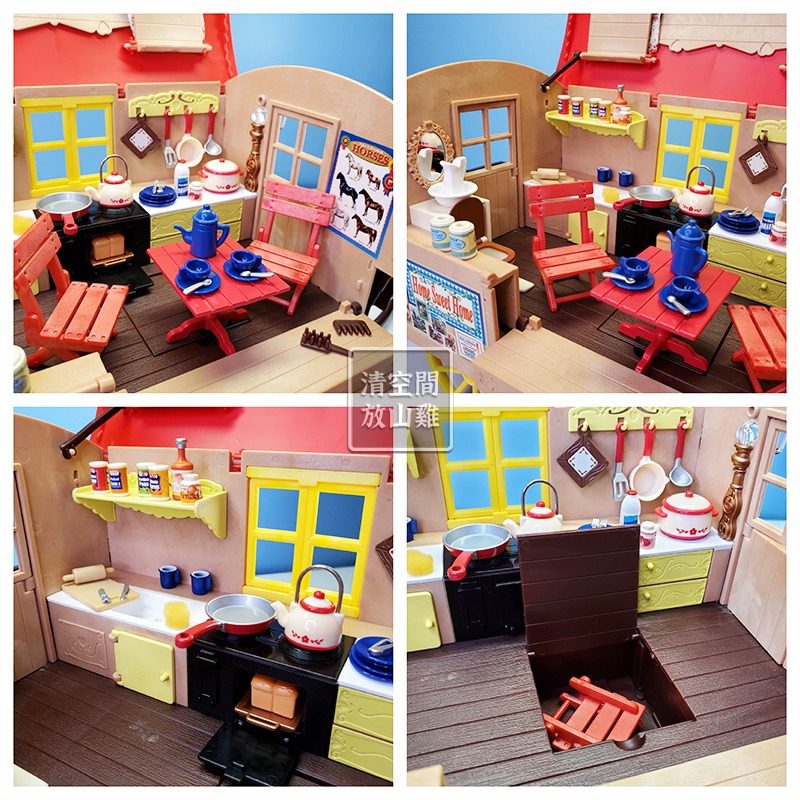 Sylvanian Families 森林家族 露營馬車 有燈 不含馬玩偶 英版 絕版〈清空間放山雞〉-細節圖6
