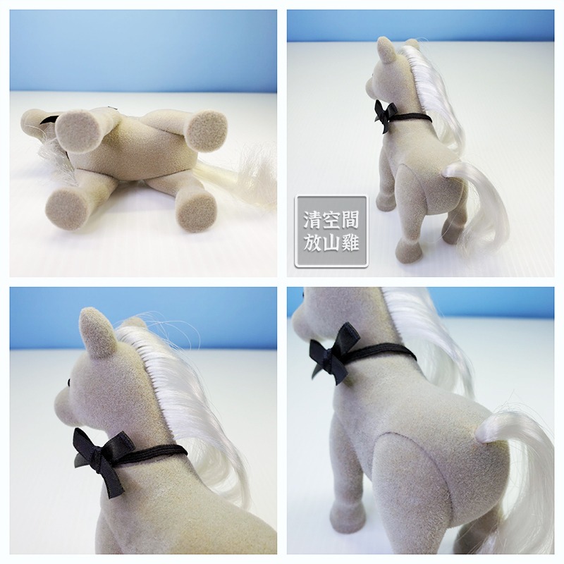 Sylvanian Families 森林家族 絕版馬 四腳馬 可能是TOMY露營馬車的馬〈清空間放山雞〉-細節圖3