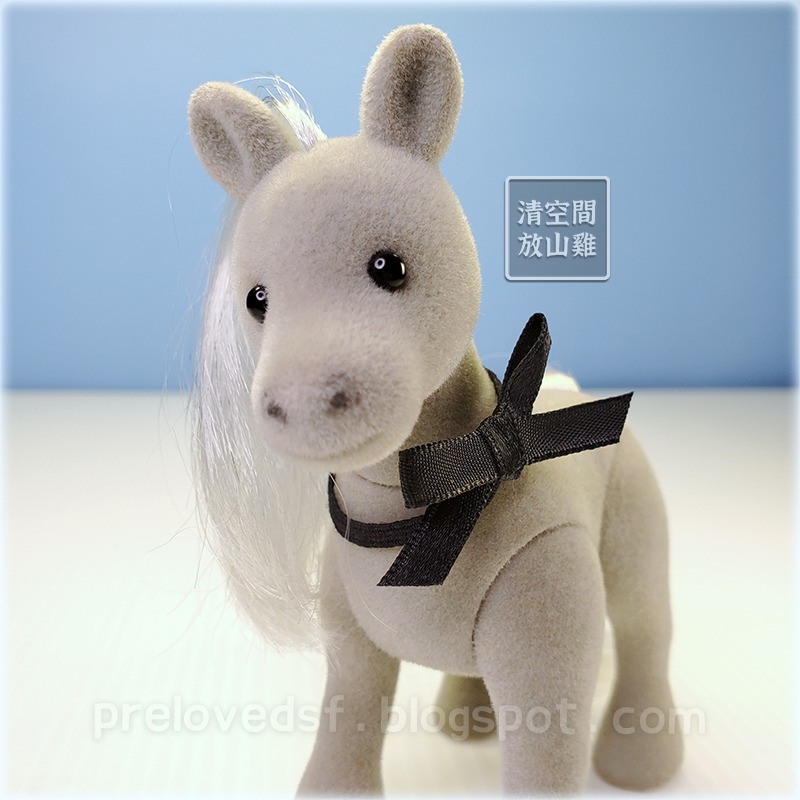 Sylvanian Families 森林家族 絕版馬 四腳馬 可能是TOMY露營馬車的馬〈清空間放山雞〉-細節圖5