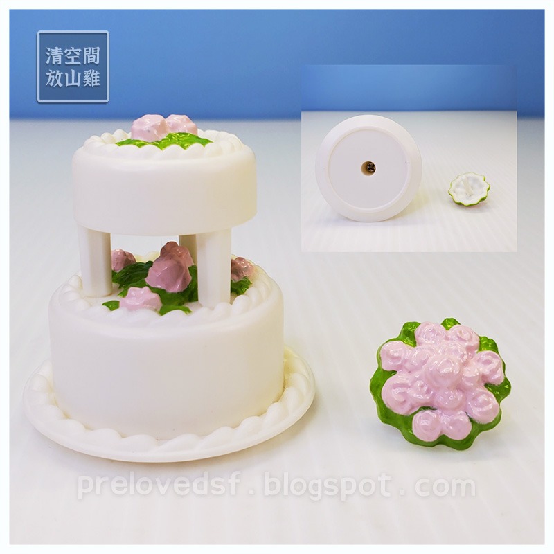 森林家族 早期絕版婚禮配件 拱門 照相機 婚禮蛋糕 鋼琴 TOMY英版〈清空間放山雞〉-細節圖7