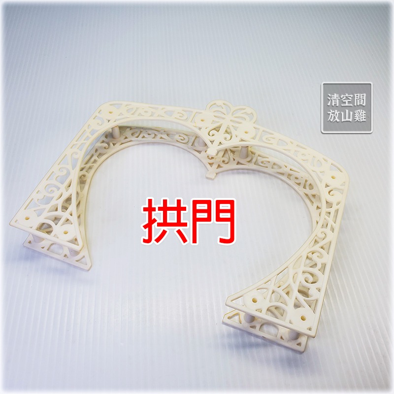 森林家族 早期絕版婚禮配件 拆售補件區 拱門 照相機 婚禮蛋糕 捧花 長桌 長椅 TOMY英版〈清空間放山雞〉-規格圖11