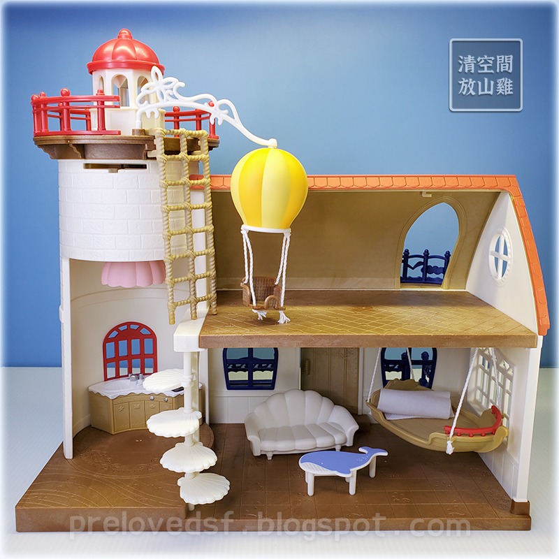 森林家族 星空燈塔 二手無盒 絕版〈清空間放山雞〉-細節圖3