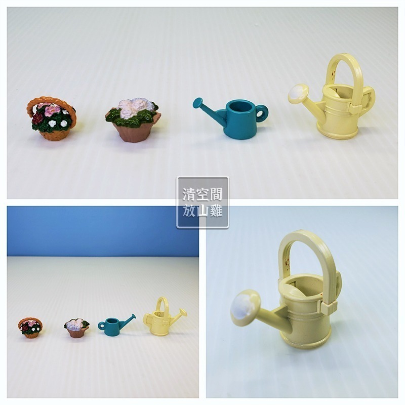 森林家族 花園相關配件 可加購噴水池 二手無盒 絕版〈清空間放山雞〉-細節圖7