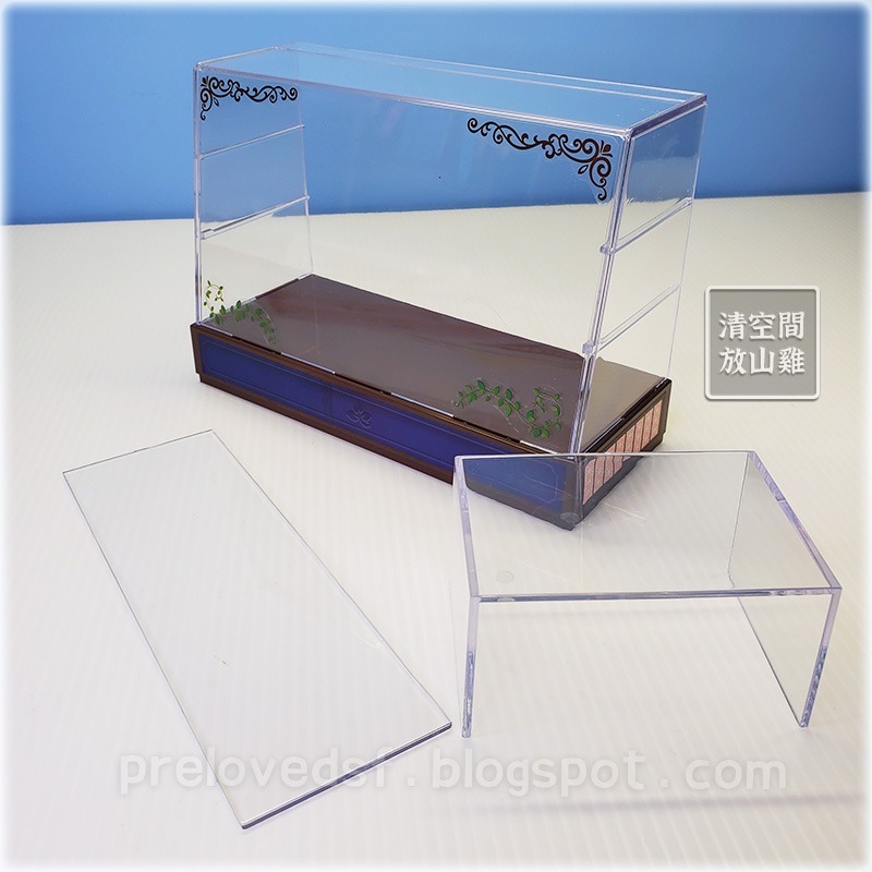 Re-Ment 蛋糕櫃 展示櫃 二手無盒 絕版 2013 rement〈清空間放山雞〉-細節圖4